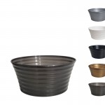 PVC okrasna posoda Bratek - 23 cm